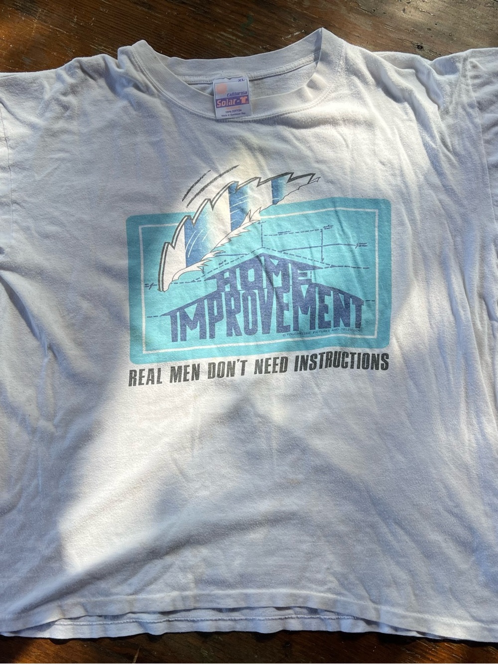 Vintage 90s Home Improvement California Solar Tee